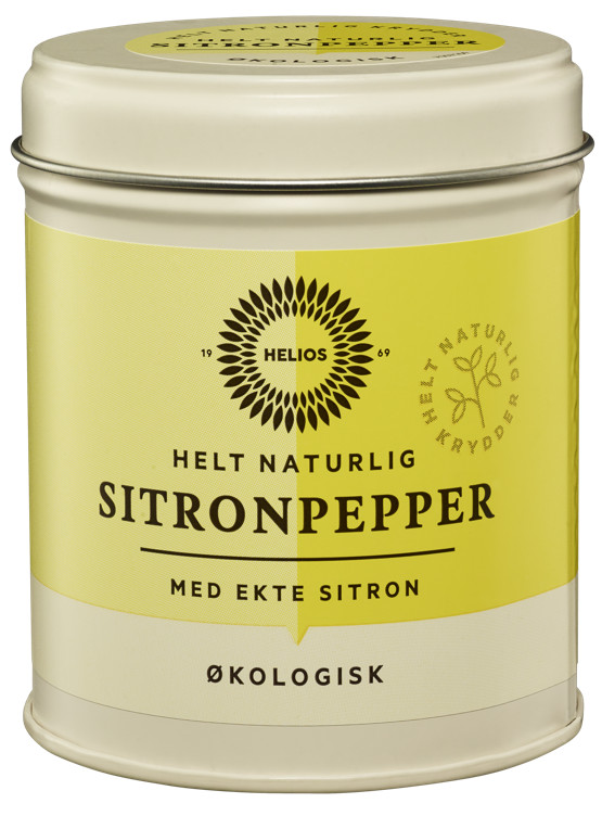 Sitronpepper Økologisk 80g Helios