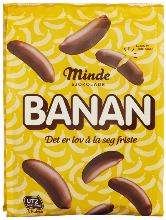 Banan Sjokolade 200g Minde