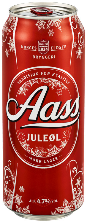 Aass Juleøl 0,5l boks