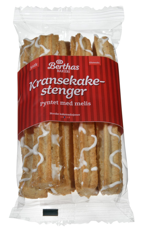 Kransekakestenger 105g 5pk Berthas