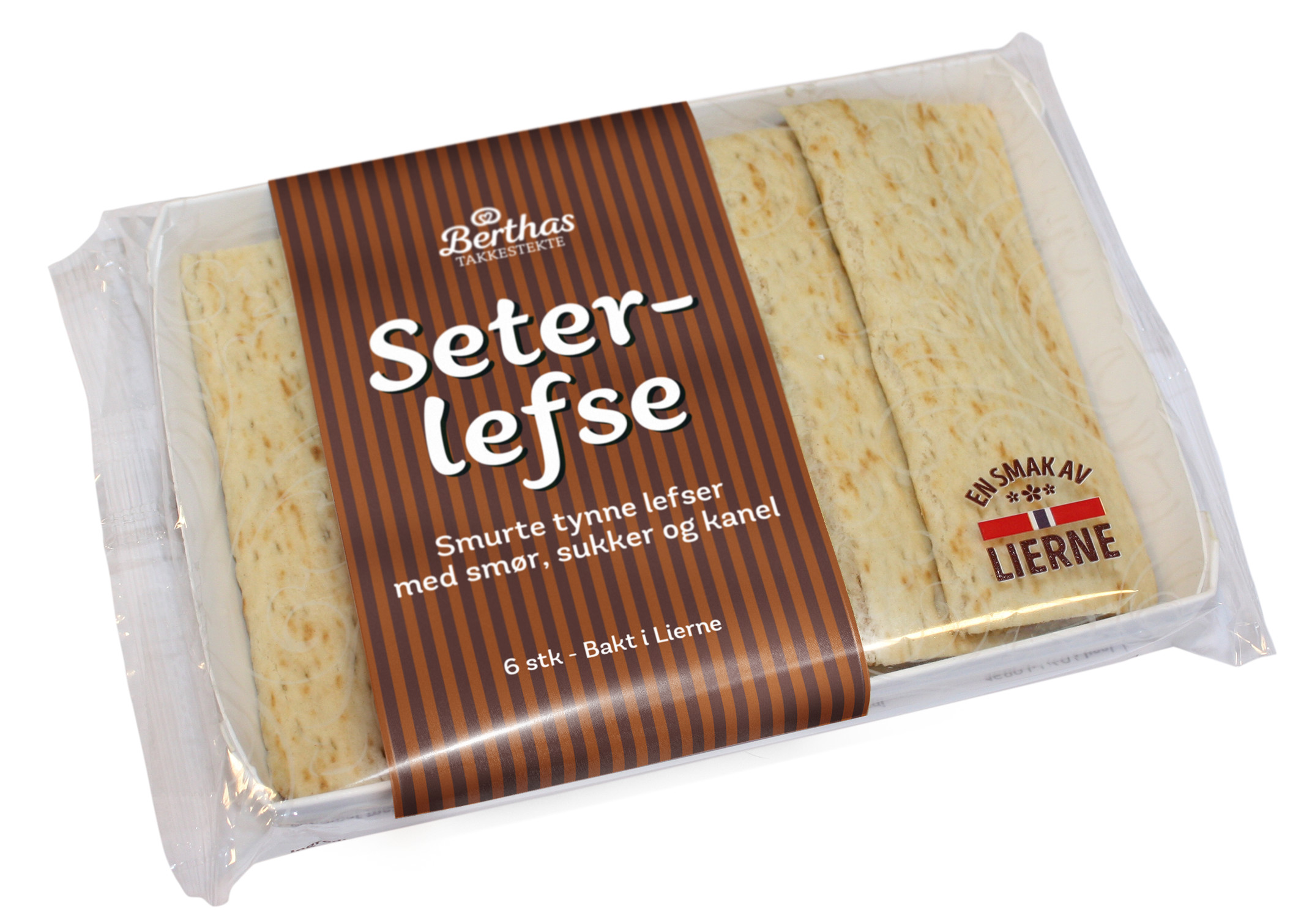 Seterlefse m/Kanel 6stk 265g Berthas