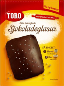 Bilde av Sjokoladeglasur Mix Mokka 140g Toro