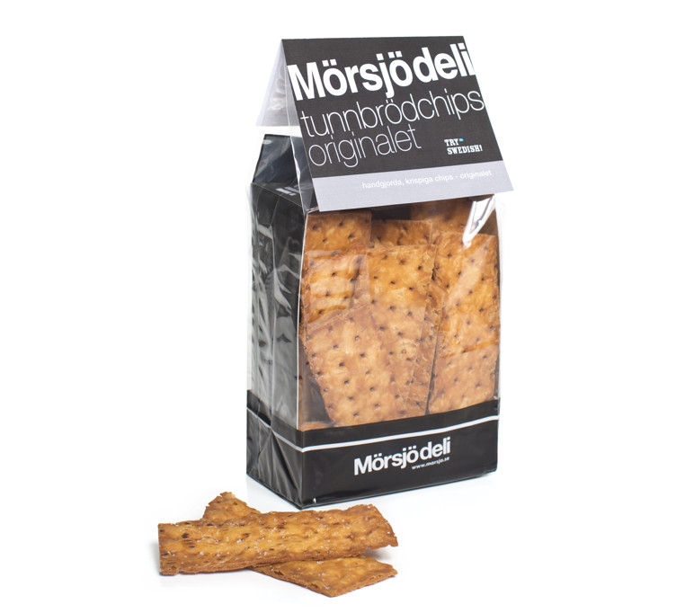 Tunnbrødchips Original 200g Mørsjø Deli