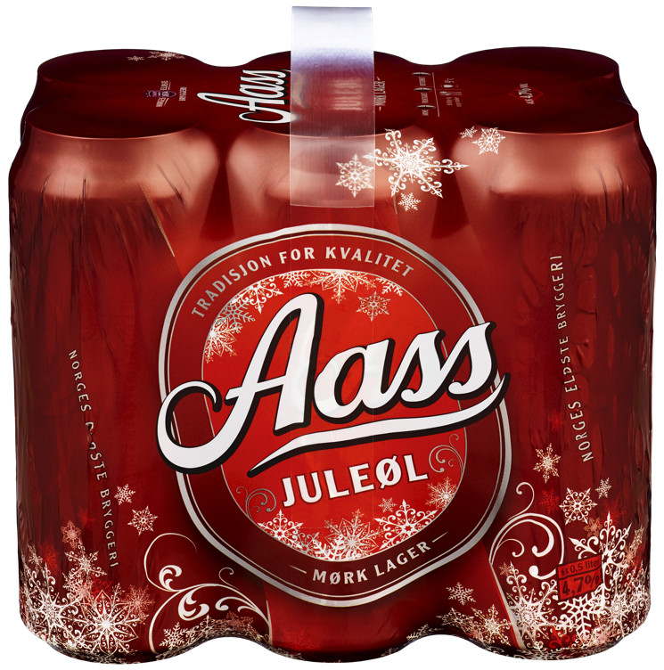 Aass Juleøl 0,5lx6 boks