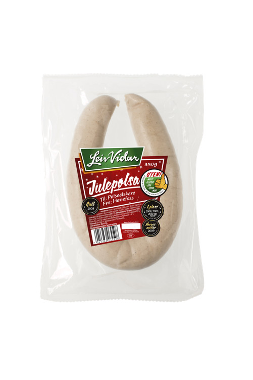 Julepølse u/Melk glutenfri 350g Leiv Vidar