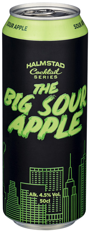 Halmstad Cider The Big Sour Apple 0,5l boks