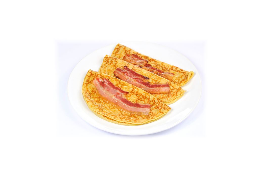 Fleskepannekake Varm stykk