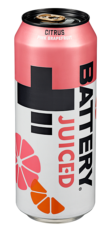 Battery Juiced Citrus 0,5l boks