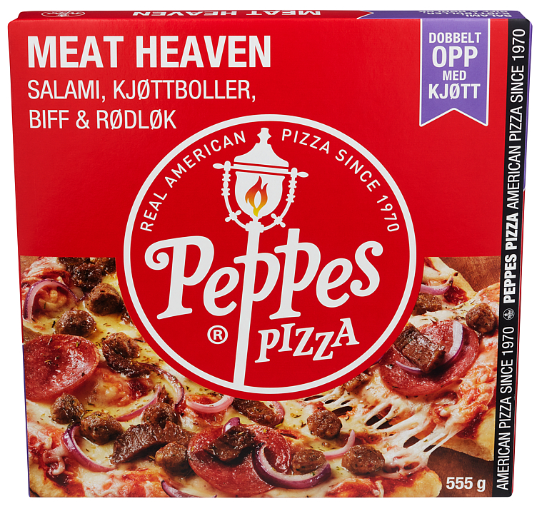 Peppes Pizza Meat Heaven 555g