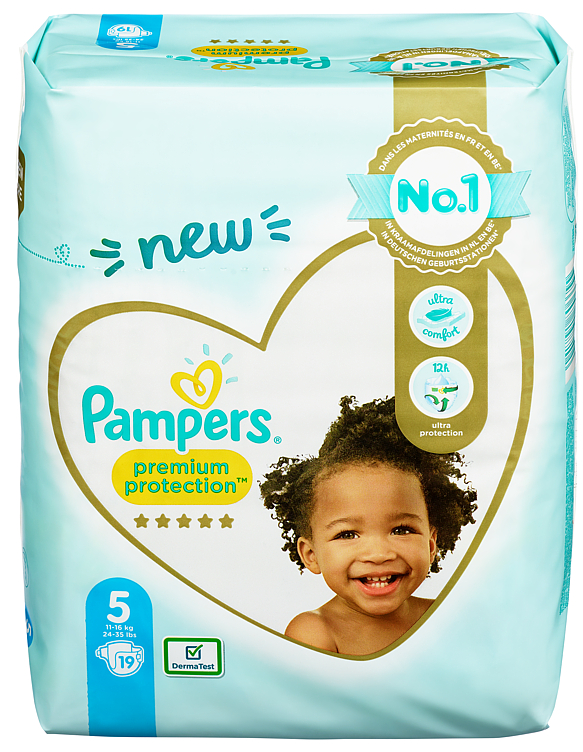Pampers Premium Protect S5 11-16kg 19stk