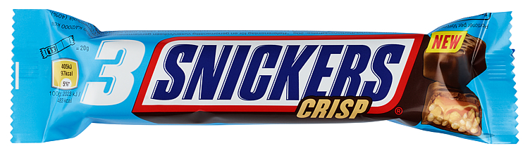 Snickers Crisp Trio 60g