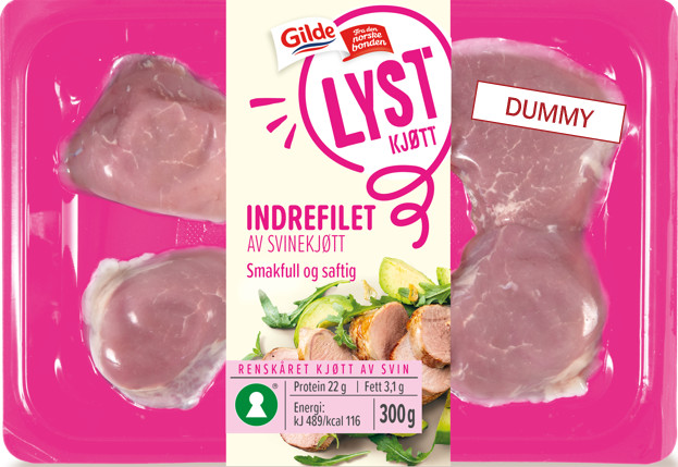 Bilde av Svin Indrefilet skivet 300g Gilde