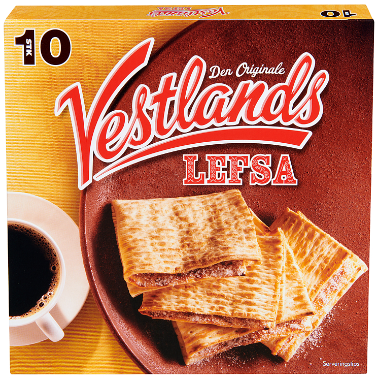 Vestlandslefsa 10pk 350g