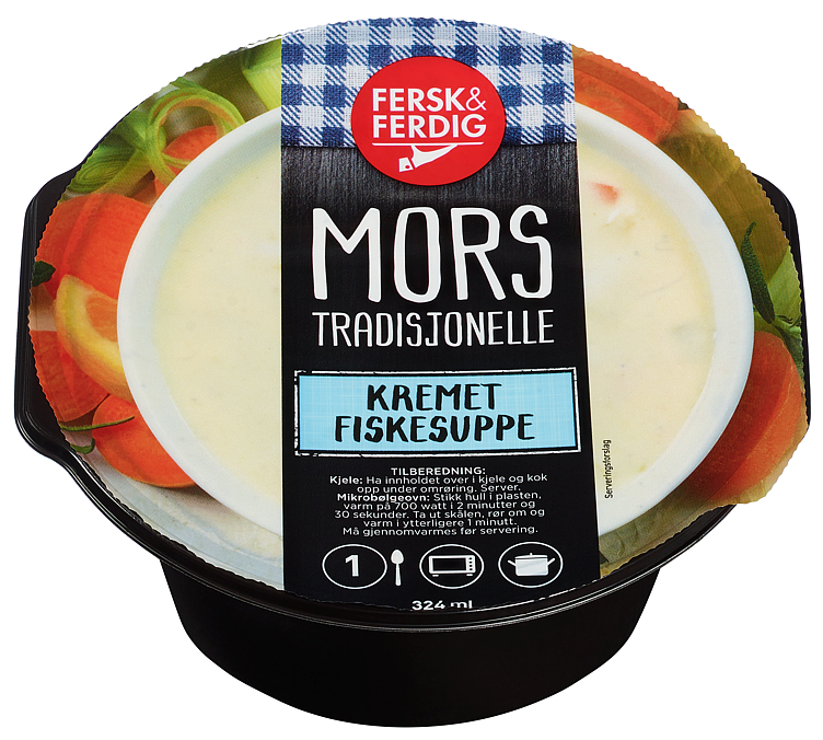 Fiskesuppe Kremet 324ml Fersk&Ferdig