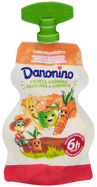 Danonino Yoghurt Banan&Eple&Gulrot 70g