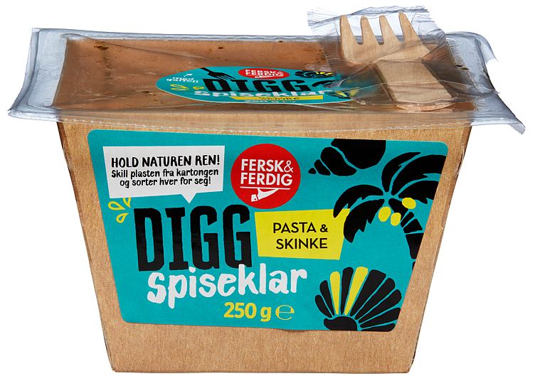 Pasta&Skinke 250g Fersk&Ferdig