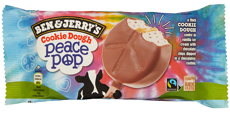 Ben&Jerry's Cookie Dough Peace Pop 80ml