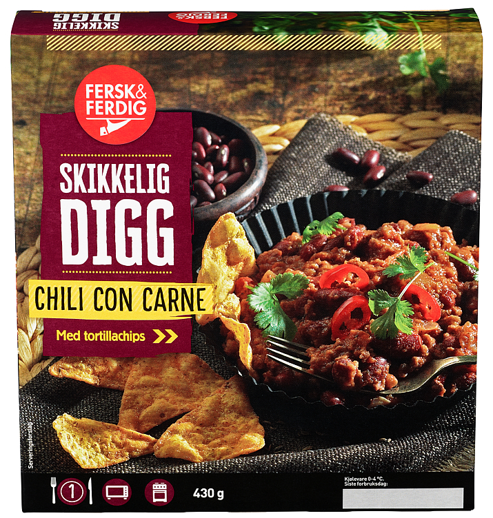 Chili Con Carne 430g Fersk&Ferdig