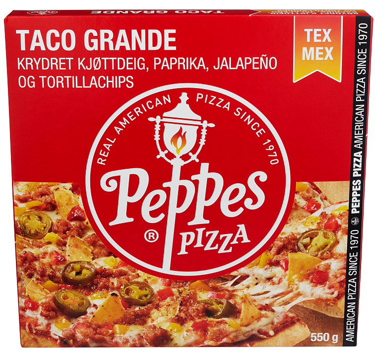 Peppes Pizza Taco Grande 550g