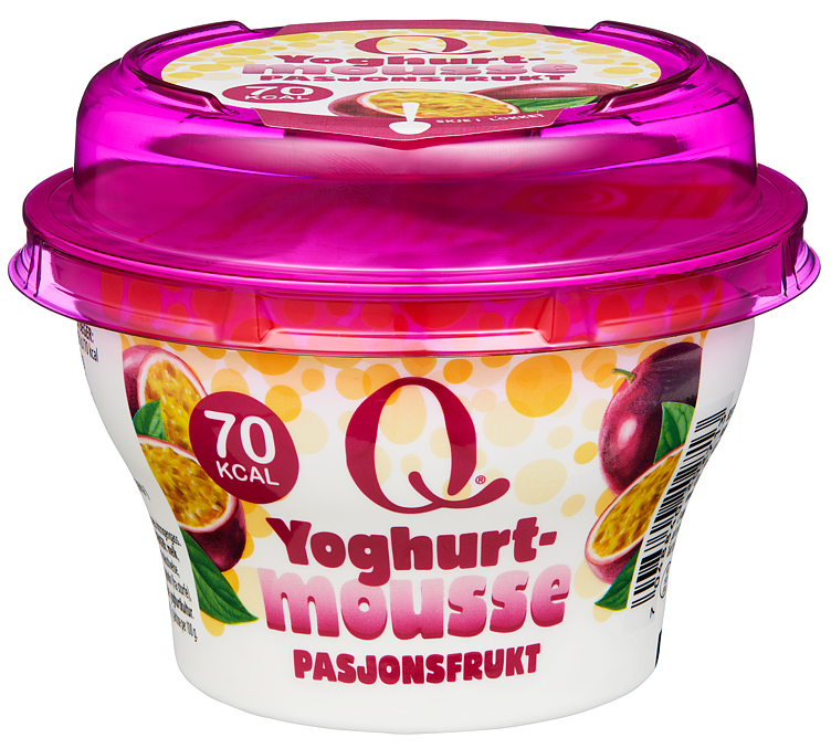 Yoghurt Mousse Pasjonsfrukt 130g Q