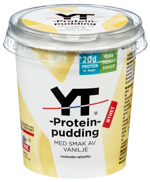 Yt Proteinpudding Vanilje 190g Tine