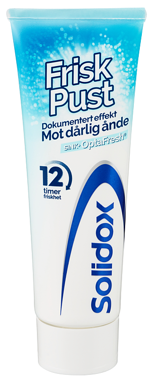 Solidox Tannkrem Frisk Pust 75ml