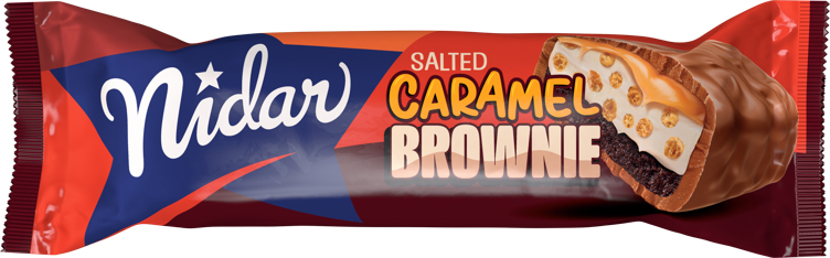Caramel Brownie Salted 45g Nidar