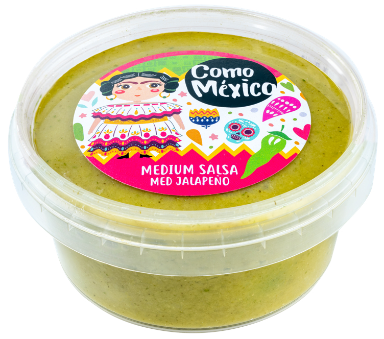 Salsa Medium m/Jalapeno 150g Como Mexico