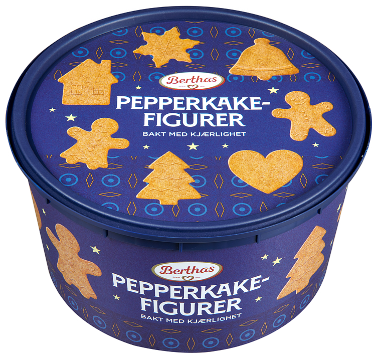 Pepperkakefigurer 400g Berthas