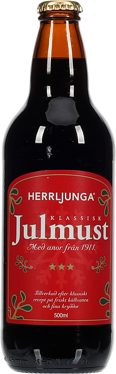 Herrljunga Julmust Alkoholfri 0,5l flaske