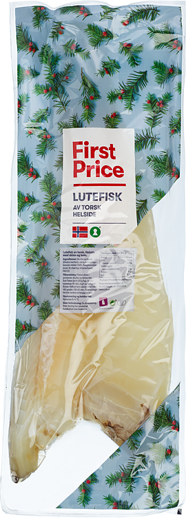 Lutefisk Av Torsk Helside Ca1,2kg First Price