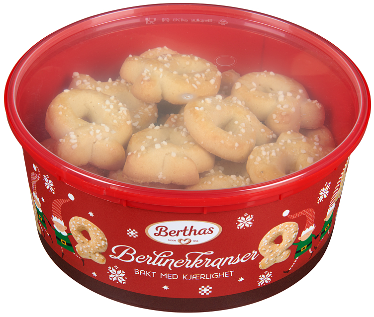 Berlinerkranser 300g Berthas