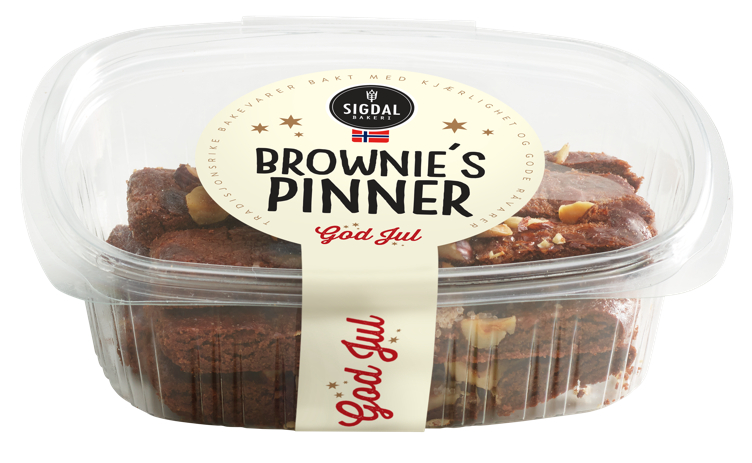 Brownies Pinner 160g Sigdal Bakeri