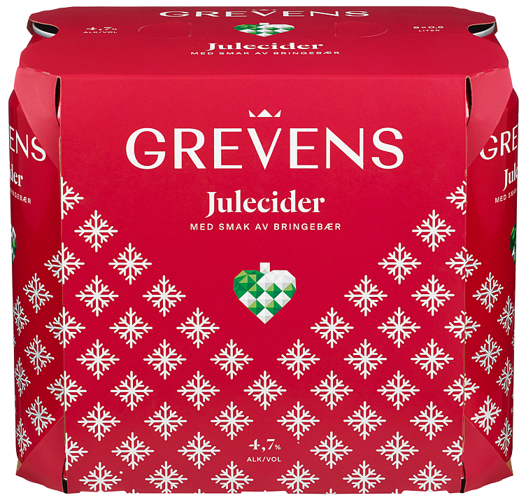 Grevens Julecider 0,5lx6 boks