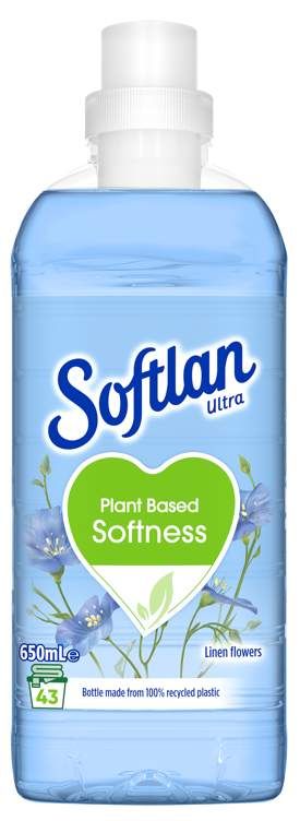 Softlan Tøymykner Plant Based Blue 650ml