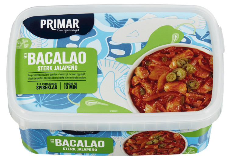 Bacalao Ekte Jalapeno 1kg Primar