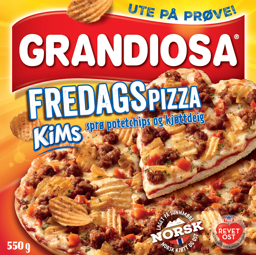 Grandiosa Pizza Fredagspizza 540g