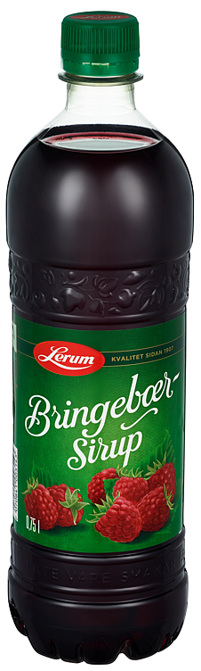 Bringebærsirup 0,75l Lerum