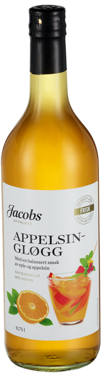 Appelsingløgg 0,75l Jacobs Utvalgte