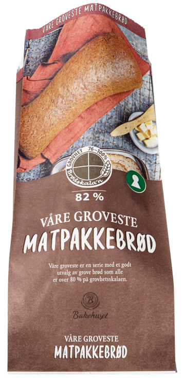 Matpakkebrød 680g Våre Groveste