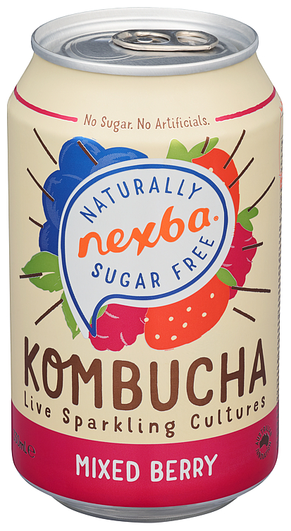 Nexba Kombucha Mixed Berry 0,33l boks