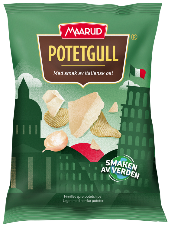 Potetgull Italiensk Ost 200g Maarud