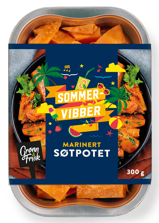 Søtpotet Marinert 300g Sommervibber