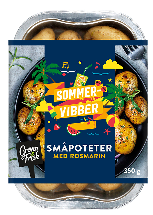 Småpoteter m/Rosmarin 350g Sommervibber