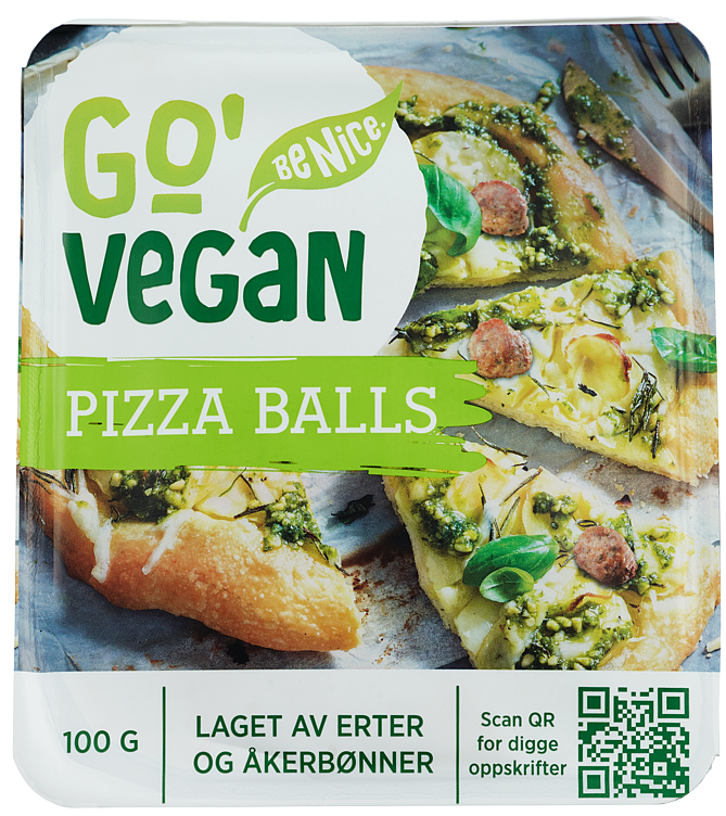 Pizzaballs 100g Go'Vegan