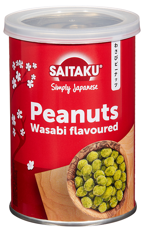 Wasabi Peanøtter 115g Saitaku