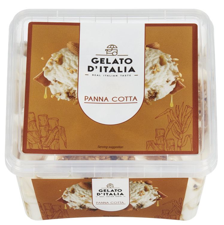 Panna Cotta Is 750ml Gelato D'Italia