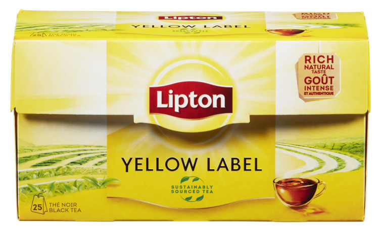 Yellow Label Tea 25pos Lipton