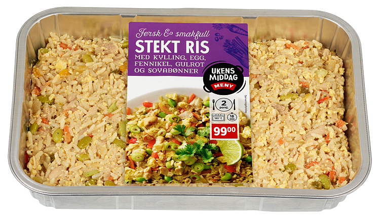 Stekt Ris 750g Meny