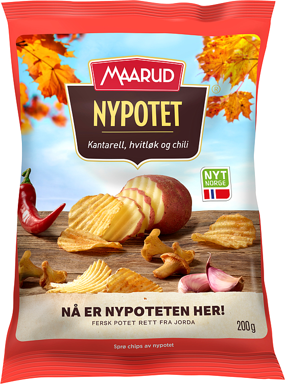 Potetgull Kan& Hvitl& Chili 200g Maarud